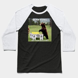 Bear Pong Baseball T-Shirt